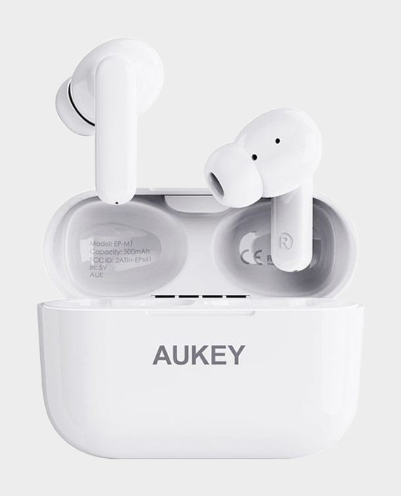 Aukey EPM1 True Wireless Earbuds TWS With BT 5.0 White in Qatar