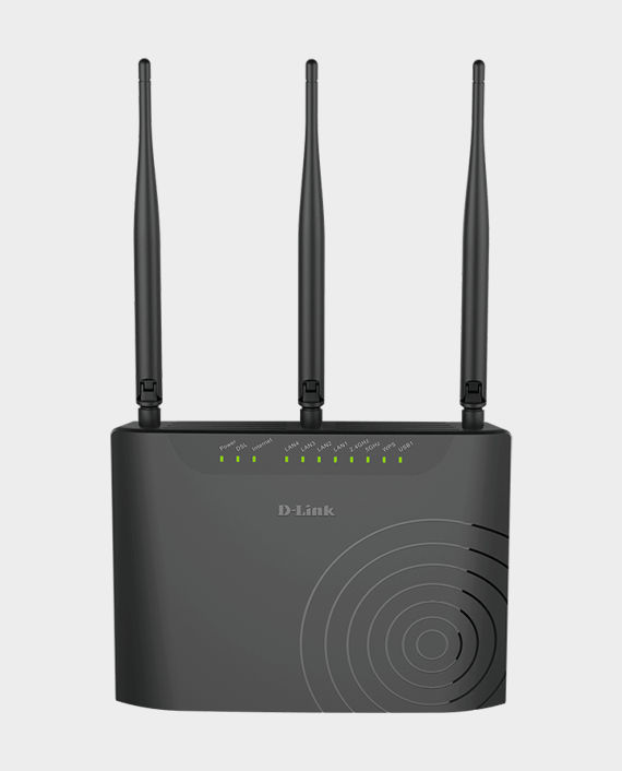 D-Link DSL-2870A Dual Band 11ac ADSL2+ Four Port Wireless Router in Qatar