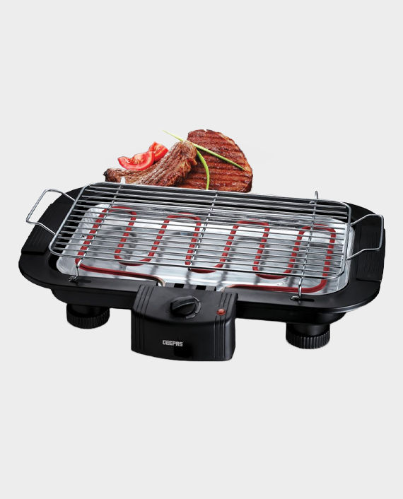 Geepas GBG877 Open Air Barbeque Grill – Black
