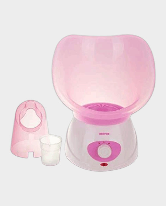 Geepas GFS8701 PTC Heating Facial Steamer with Mask Pink in Qatar