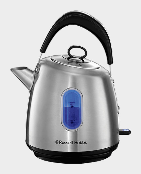 Russell Hobbs 28130 Stylevia Kettle Brushed Stainless Steel Silver in Qatar
