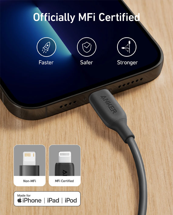 Anker Powerline III USB-A to Lightning Cable 3ft A8812h11