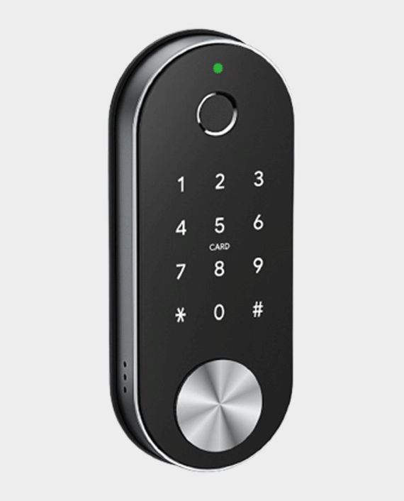 Liliwise T1B Elegant Design 7 Way Operated Fingerprint Card Pin App Bluetooth Remote & Emergency Key Method Digital Door Lock in Qatar
