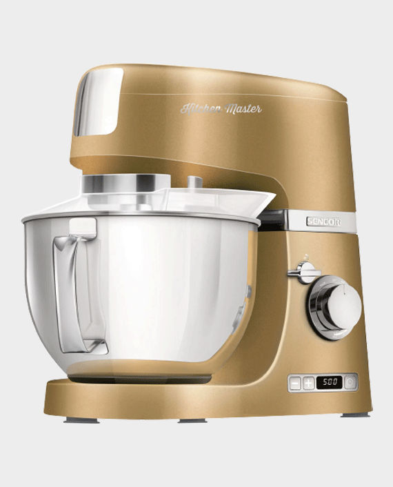 Sencor STM 7877CH Kitchen Stand Mixer with Full Metal Body Gold