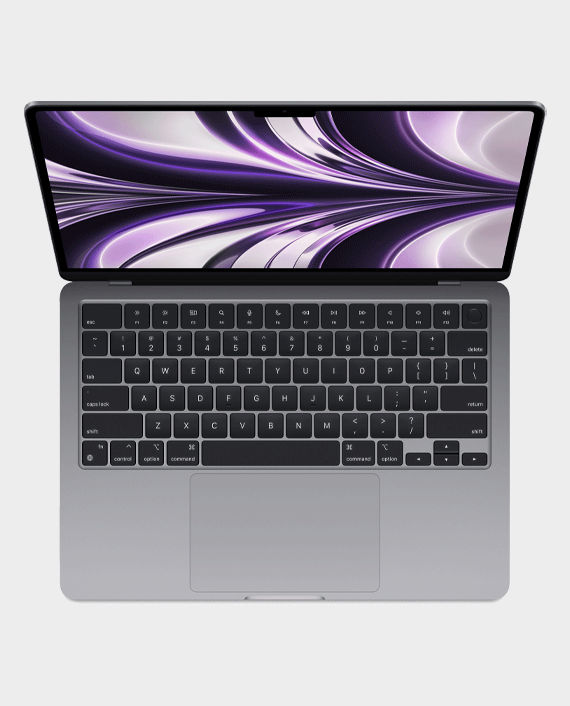 Apple MacBook Air MLXW3 Apple M2 chip 8-core CPU, 8-core GPU 8GB RAM 256GB SSD 13.6 inch Display macOS Space Grey English Keyboard