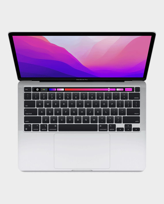 Apple MacBook Pro 13 inch 2022 MNEP3 Apple M2 chip 8-core CPU, 10-core GPU 8GB RAM 256GB SSD 13.3-inch Retina Display macOS Silver English Keyboard