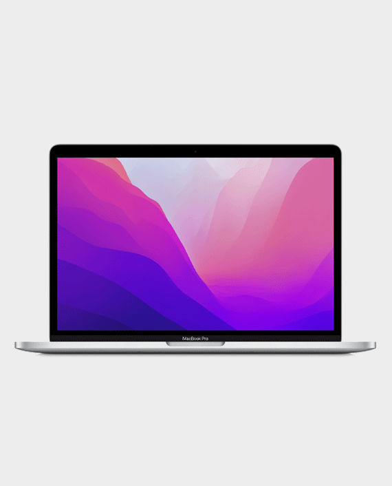 Apple MacBook Pro 13 inch 2022 MNEQ3 Apple M2 chip (8-core CPU 10-core GPU) 8GB RAM 512GB SSD 13.3-inch Retina Display macOS Silver (English Keyboard) in Qatar