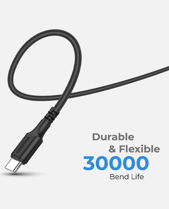 Blupebble PowerFlow USB-C to USB-C Cable 3A 3.9ft