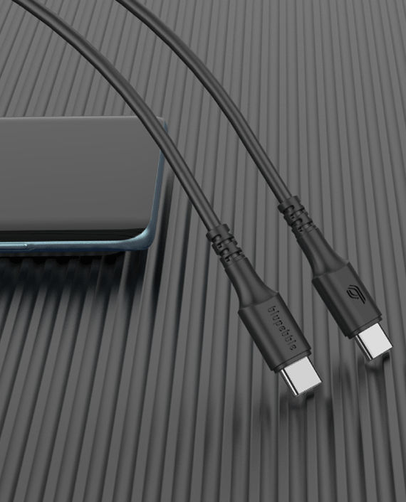 Blupebble PowerFlow USB-C to USB-C Cable 3A 3.9ft