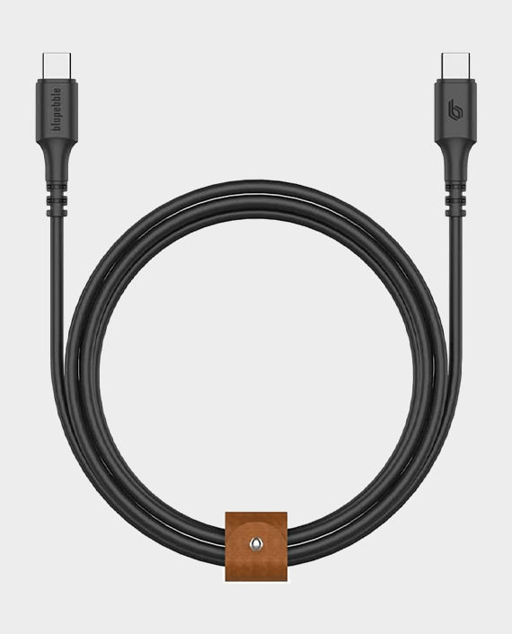 Blupebble PowerFlow USB-C to USB-C Cable 3A 6.6ft in Qatar