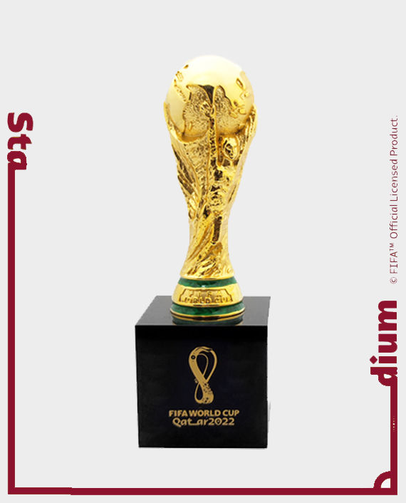 FWC Qatar 2022 Trophy Replica with Pedestal (F22-TR-0009)