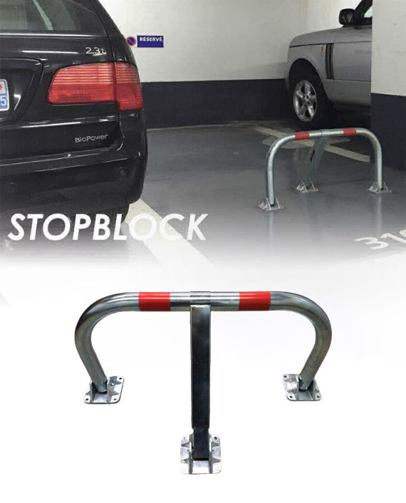 StopBlock Simple Steel Structured Manual Key Operated Parking Lock Stop BlockStopBlock Simple Steel Structured Manual Key Operated Parking Lock