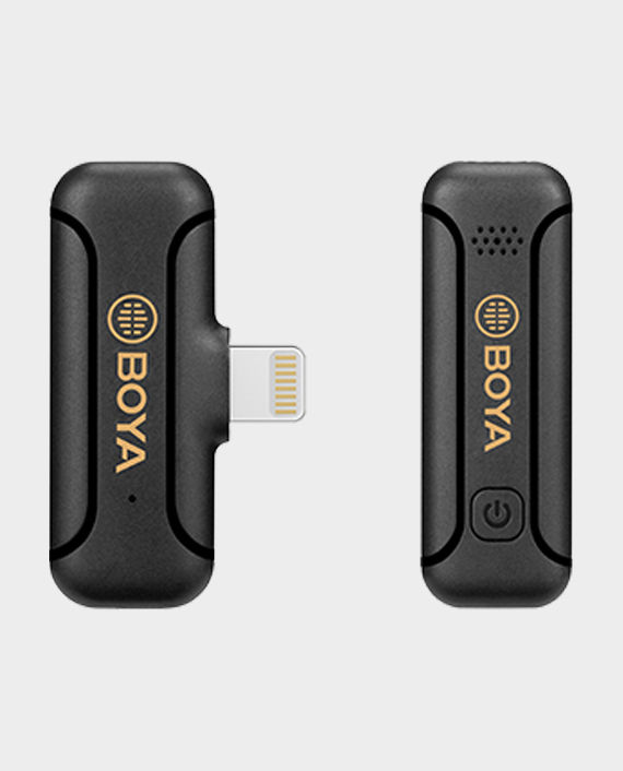 Boya 2.4GHz Wireless Microphone System Compatible with iOS Devices in Qatar