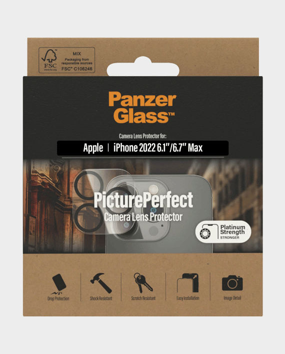 PanzerGlass PicturePerfect Camera Lens Protector for iPhone 14 / 14 Plus