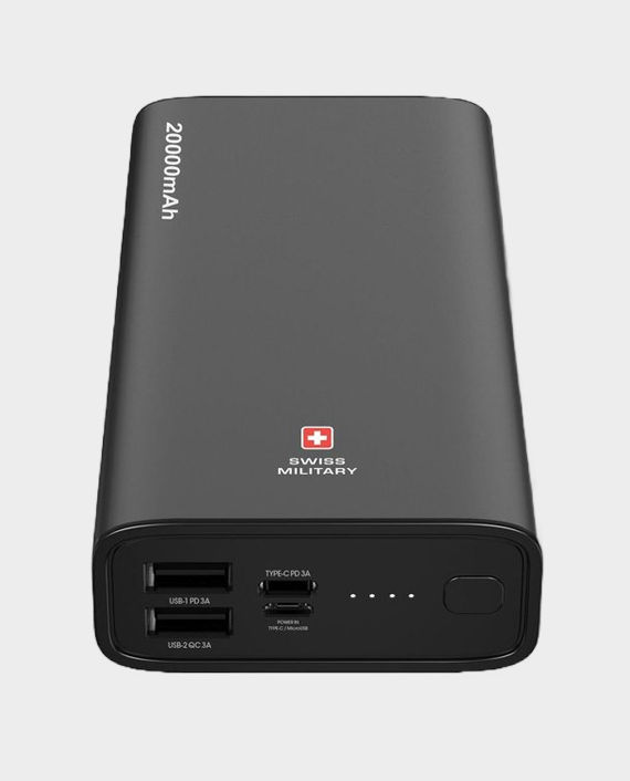 Swiss Military Chandoline 20W QC with Type-C PD Power House 20000mAh in Qatar