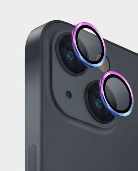 Uniq Optix Camera Lens Protector For iPhone 14/14 Plus (Iridescent) in Qatar