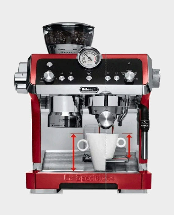 DELONGHI Pump Espresso Coffee Machine EC9335.R (Red) in Qatar