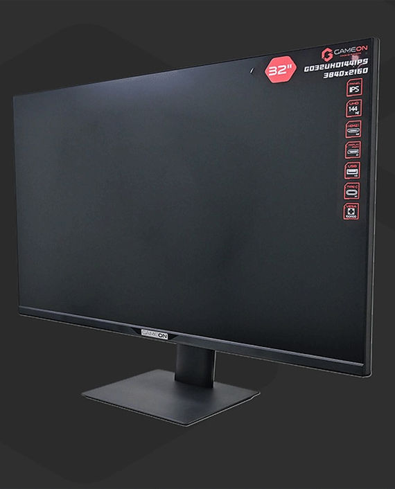 Gameon GO32UHD144IPS 32-inch UHD, 144Hz IPS Panel 2.1 HDMI Gaming Monitor