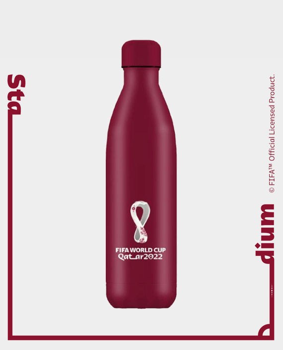 FWC Qatar 2022 Sports Bottle with Emblem 500ml 1101-002MR (Maroon)