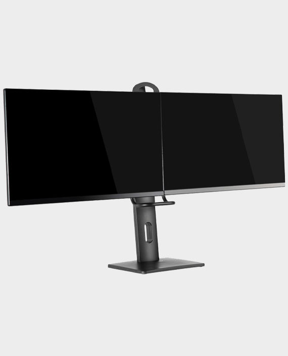 Gameon GO-2052 Easy To Adjust Vertical Lift Dual Screens Monitor Arm Stand And Mount For Gaming And Office Use 17 - 27 inch Each Arm Up To 6 KG in Qatar