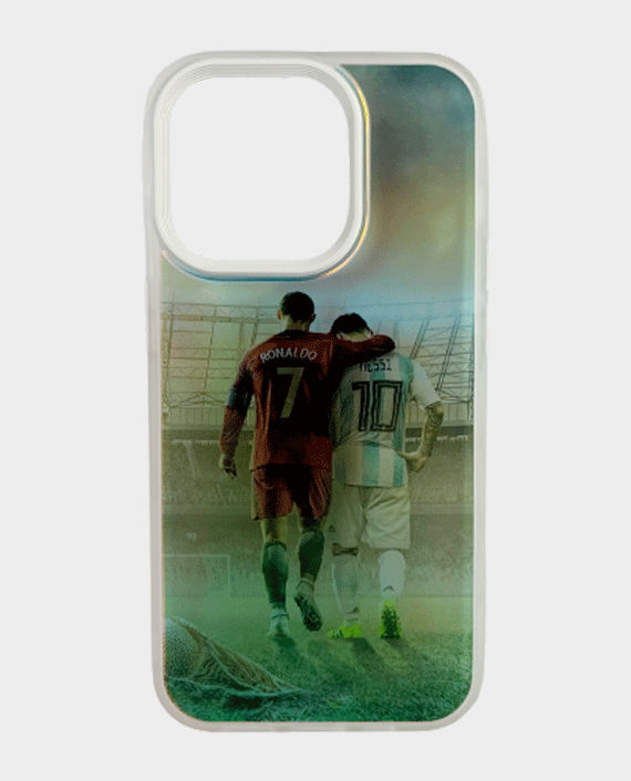 Magic Mask FWC Back Case for iPhone 14 Pro (Messi/CR7) in Qatar