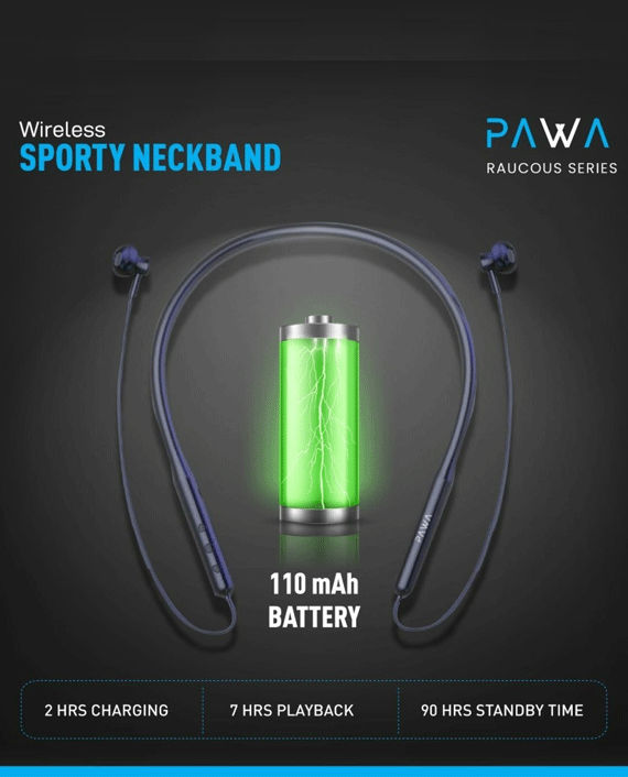 Pawa Wireless Sporty Neckband