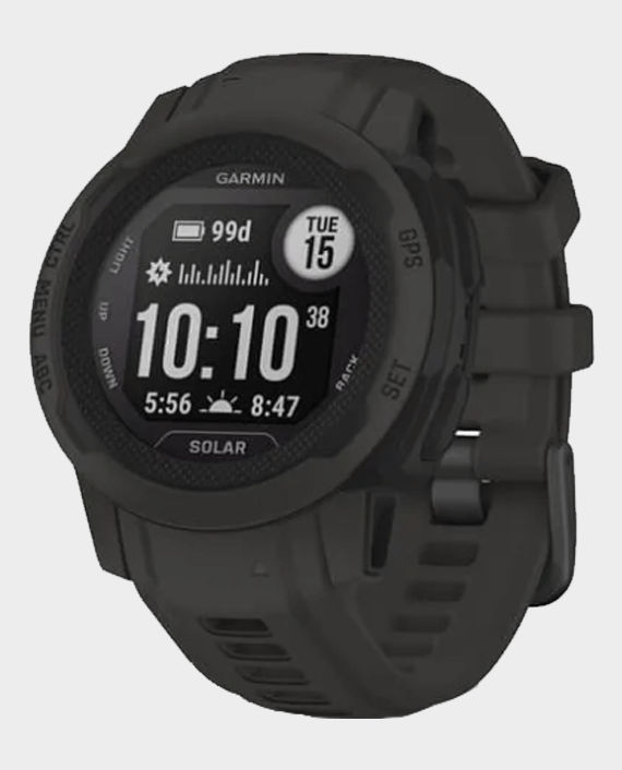 Garmin 010-02564-00 Instinct 2S Solar Standard Edition GPS Smartwatch (Graphite) in Qatar