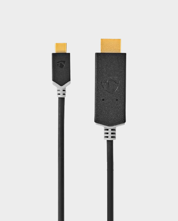 Nedis CCBW64655AT20 USB Adapter Cable USB-C Male to HDMI Connector in Qatar