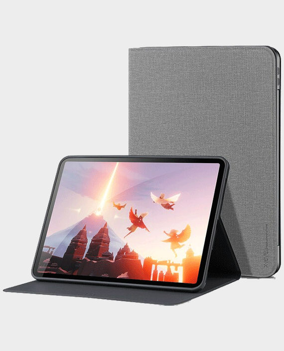 X-Level Canvas Series Book Case for Apple iPad Air 10.9 2020 (Gray) in Qatar