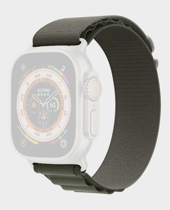 Apple Watch Strap 49mm Alpine Loop Large – Green