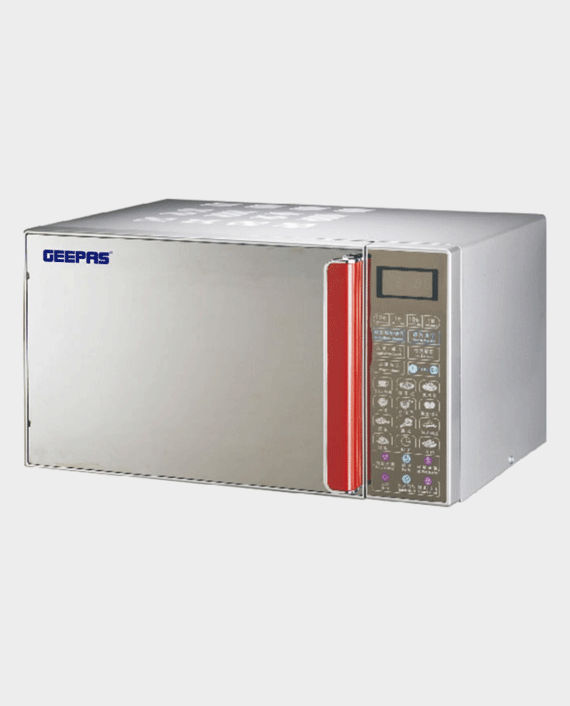 Geepas GMO1876 900 Watts Digital Microwave Oven 27 Litre (White) in Qatar