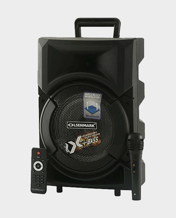Olsenmark OMMS1178 Party Speaker with Remote Control and Mic in Qatar