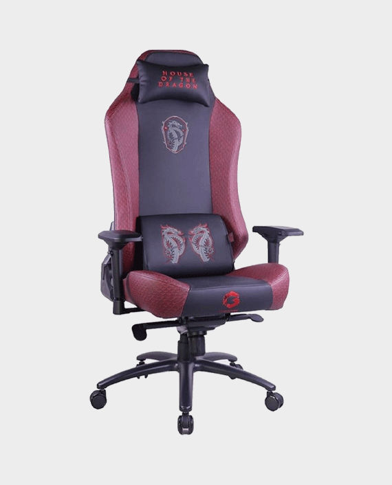 GAMEON DC005 Gaming Chair with Adjustable 4D Armrest and Metal Base House of The Dragons