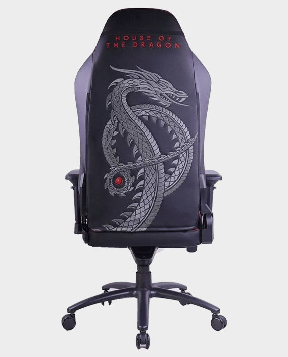 GAMEON DC005 Gaming Chair with Adjustable 4D Armrest and Metal Base House of The Dragons