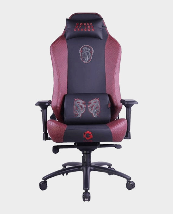GAMEON DC005 Gaming Chair with Adjustable 4D Armrest and Metal Base (House of The Dragons) in Qatar