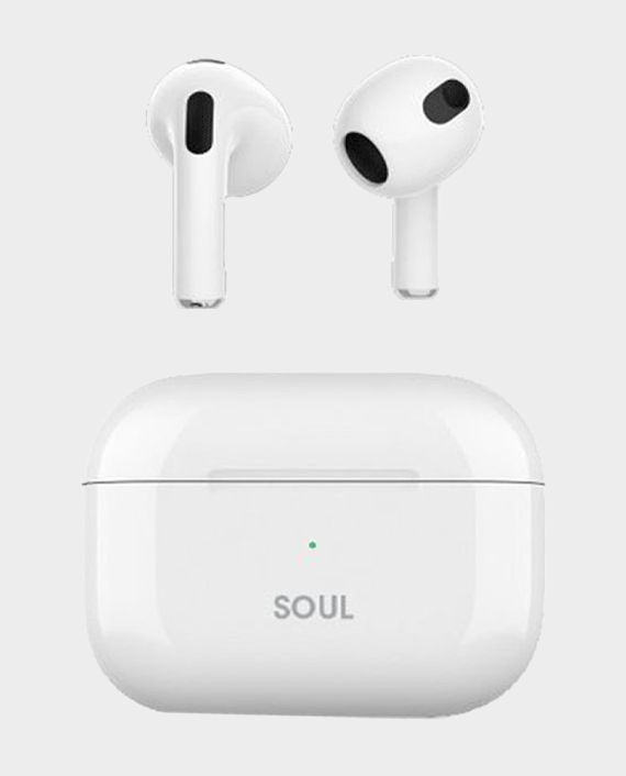 X.Cell Soul 10 Pro True Wireless Earbuds with Wireless Charging Case (White) in Qatar