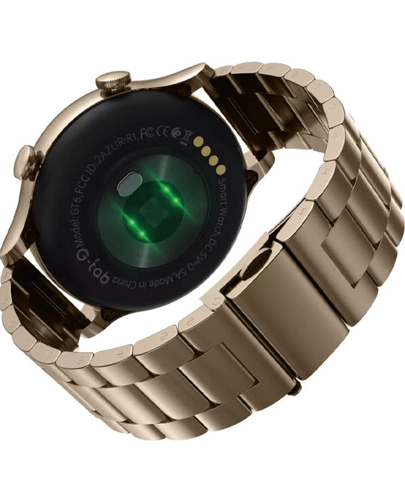 Buy G-Tab GT6 Deluxe Smart Watch (Golden) in Qatar - AlaneesQatar.Qa