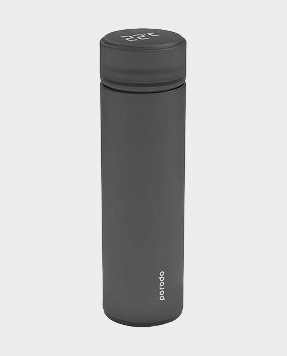 Porodo Smart Water Bottle Cup with Temperature Indicator 500ml in Qatar