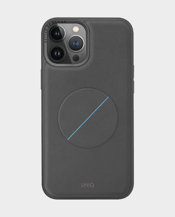 Uniq Novo Back Case For iphone 14 Pro Max (Charcoal)